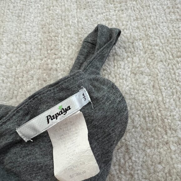 3 for $6 Papaya Sleeveless Summer Dress S Gray Black - Picture 2 of 7